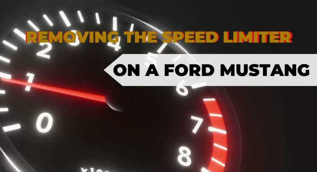 Removing the Speed Limiter on a Ford Mustang Shift Thrill