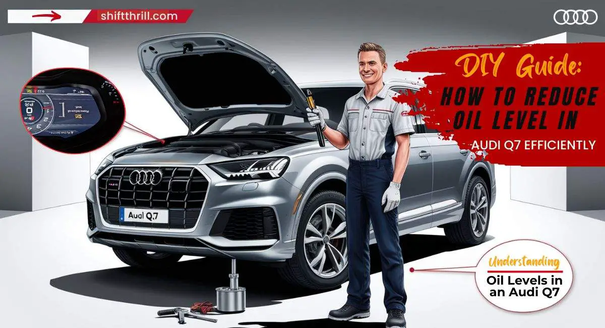 How to Reduce Oil Level in Audi Q7 Efficiently