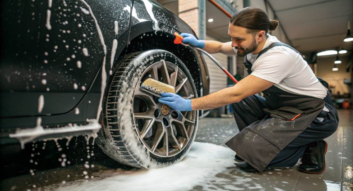 Remove Brake Dust from Wheels